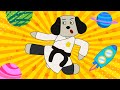 Собака-Полицейский супергерой! | Космический Доктор Кот | Мультфильмы для детей