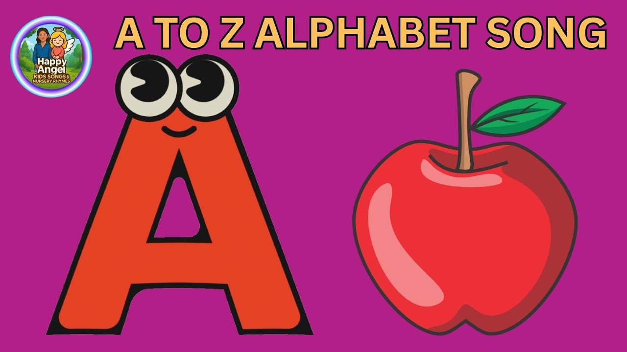 Phonics Song with TWO Words - A For Apple - ABC Alphabet Songs with ...