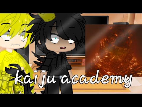 kaiju academy react to thermo godzilla vs king ghidorah |gcrv|