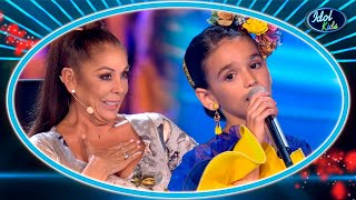 8YearsOld Girl Proves Her TALENT To ISABEL PANTOJA | Castings 6 | Idol Kids 2020