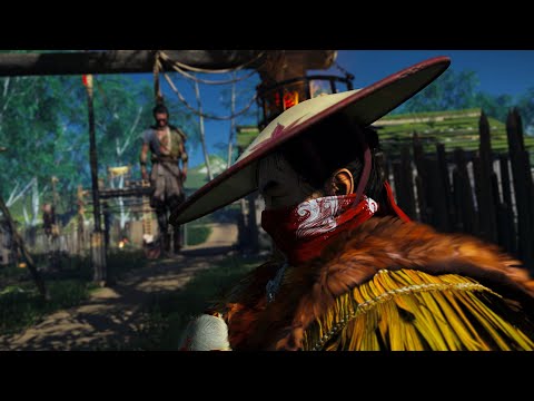 Ghost of Tsushima - Kensei Sun Ninja - Combat Gameplay - PS5