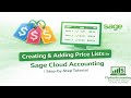 Creating Customers, Suppliers and Inventory Categories - Sage Cloud Accounting