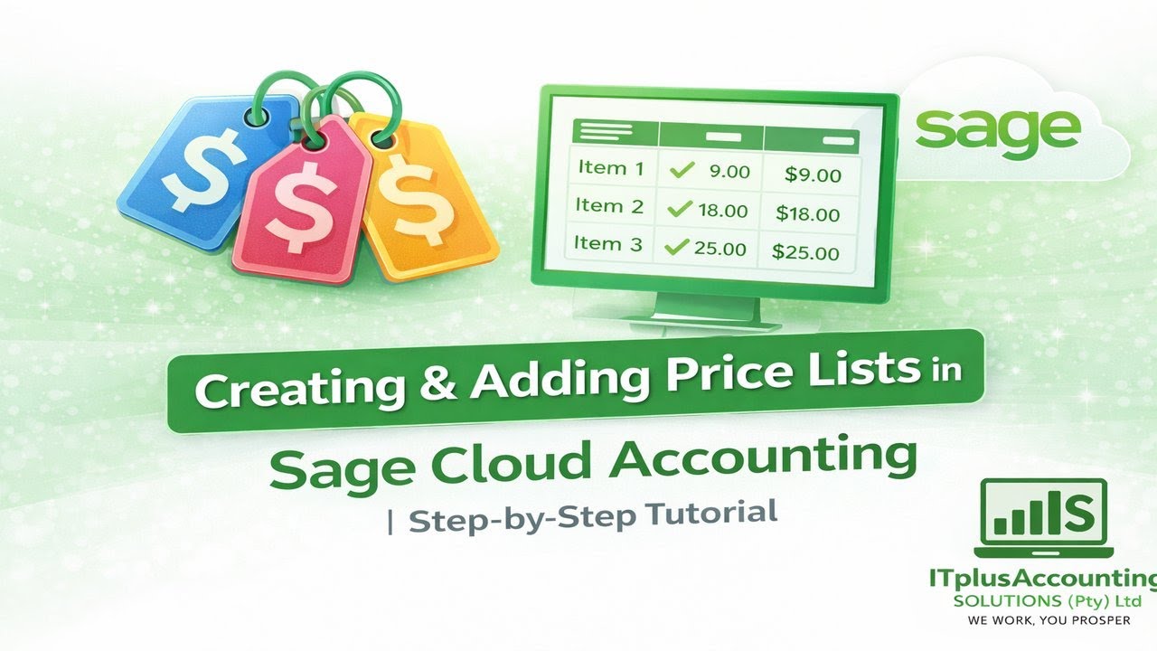Creating Customers, Suppliers and Inventory Categories - Sage Cloud Accounting