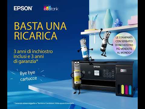 Miniatura del video del prodotto EPSON - T6643 Magenta ink bottle 70ml-Magenta