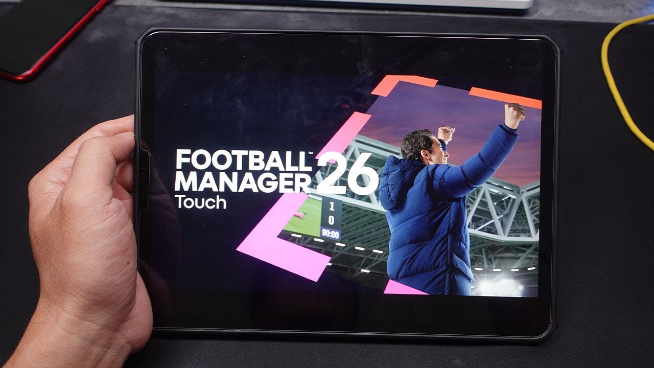 iPad本体 footballer Football Manager 26 Gameplay on iPad Pro M1 - YouTube