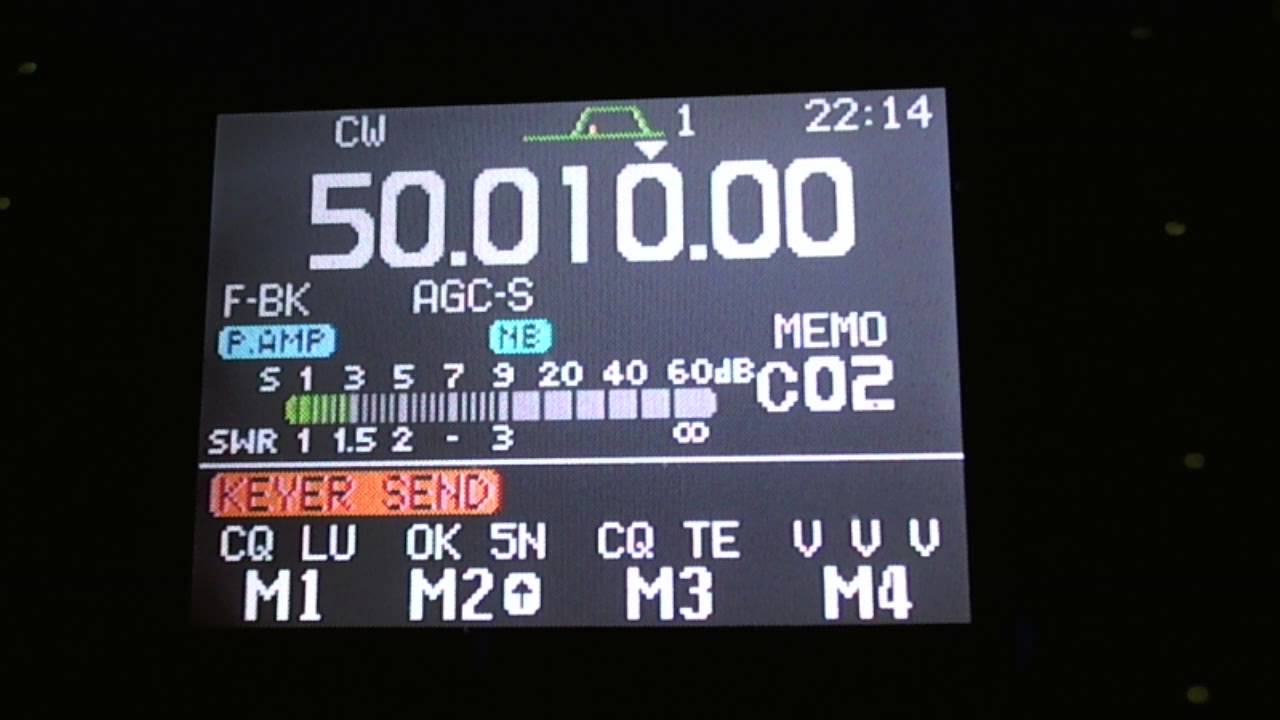 Beacon JA2IGY/B & LU5FF - 50 Mhz - 14/11/2012 - 
