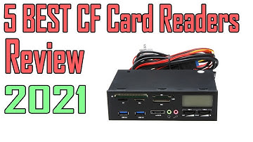 5 Best CF Card Readers Review 2021