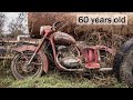 Restoration Abandoned old Motorcycle 1962s Jawa 250cc 2-Stroke - PART 1