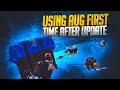 Using AUG First Time After Update - PUBG Mobile