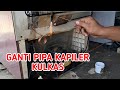 Cara mengganti pipa kapiler kulkas 1 pintu