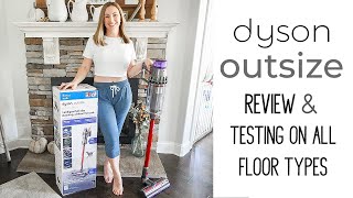 Dyson Outsize Total Clean | Review & Testing On All Floor Types | Battery & Bin Put to the Test!