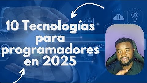 10 Tecnologías para programadores en 2025 #tecnologia #tecnologia #ai #ia #programación #aprender