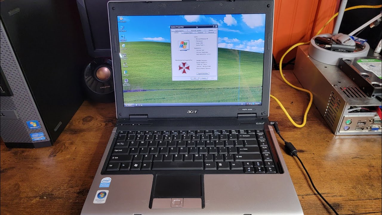 Using a budget laptop from 2007! - YouTube