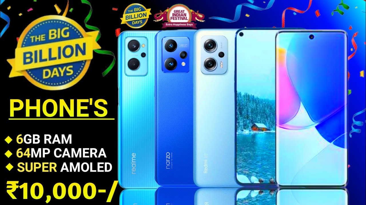 Top 5 Best Smartphone Under 10000 In Flipkart Sale And Amazon sale