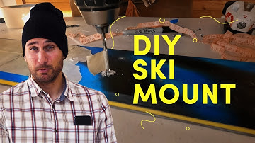 How To Mount Your Skis at Home – No Jig Needed!