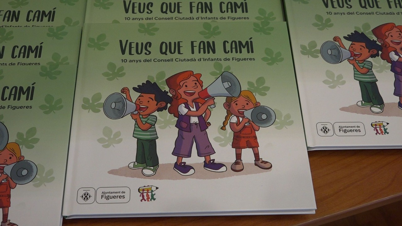 Un conte il·lustrat posa en valor els 10 anys del Consell Ciutadà d'Infants de Figueres