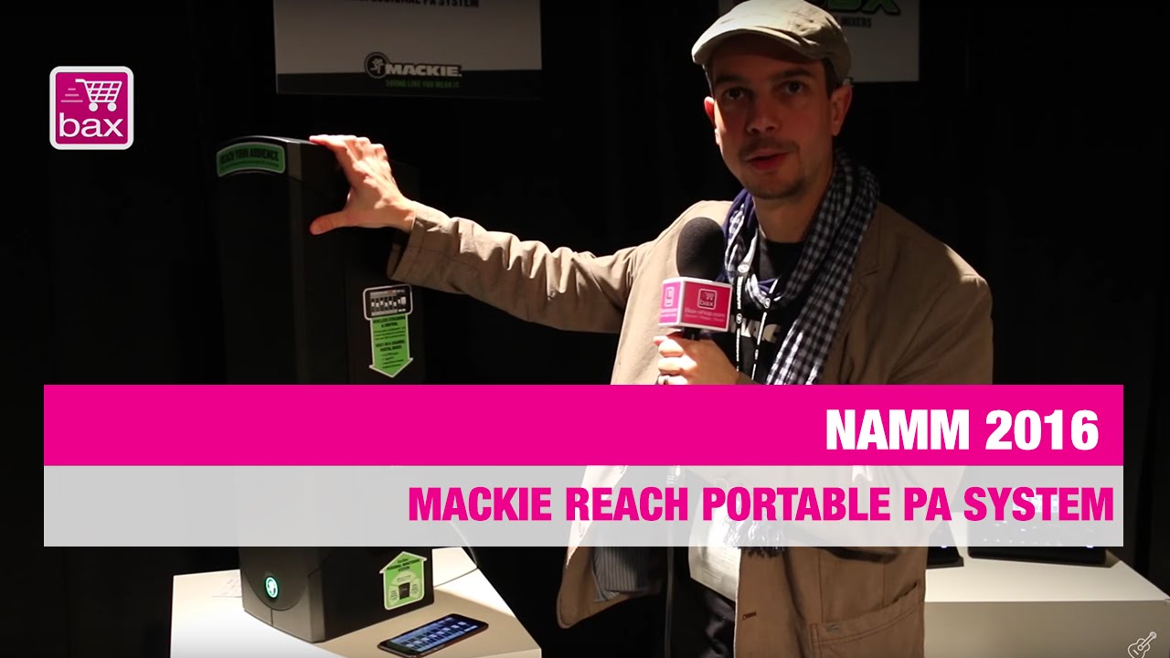 Mackie Reach portable PA system - NAMM 2016
