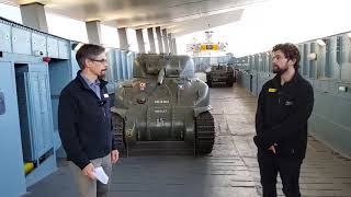 Livestream from landing craft LCT 7074 at The D-Day Story, Portsmouth UK