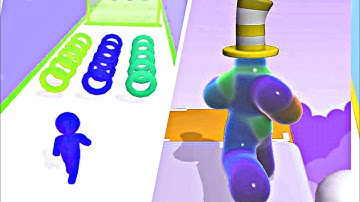 Long Neck Run vs Blob Runners 3D AVGT7- All Level Gameplay Android,iOS - NEW TERA APK UPDATE