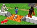 Minecraft NOOB vs PRO: WHY NOOB CREATE SUPER SECRET LAVA GOLEM IN VILLAGE Challenge 100% trolling