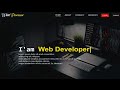 How to Make Website with HTML , CSS and JavaScript || Animated Website || White Processor