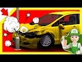 Cartoon about cars  handy andy in accident   little smart kids