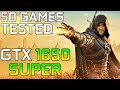 GTX 1650 SUPER in 50 GAMES | 1080p Benchmarks