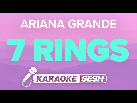 Ariana Grande - 7 Rings | Karaoke Instrumental - YouTube