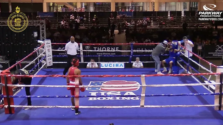 USAB 22 JO 711PM Ring 2 Bout 10 James Willis Luis ...