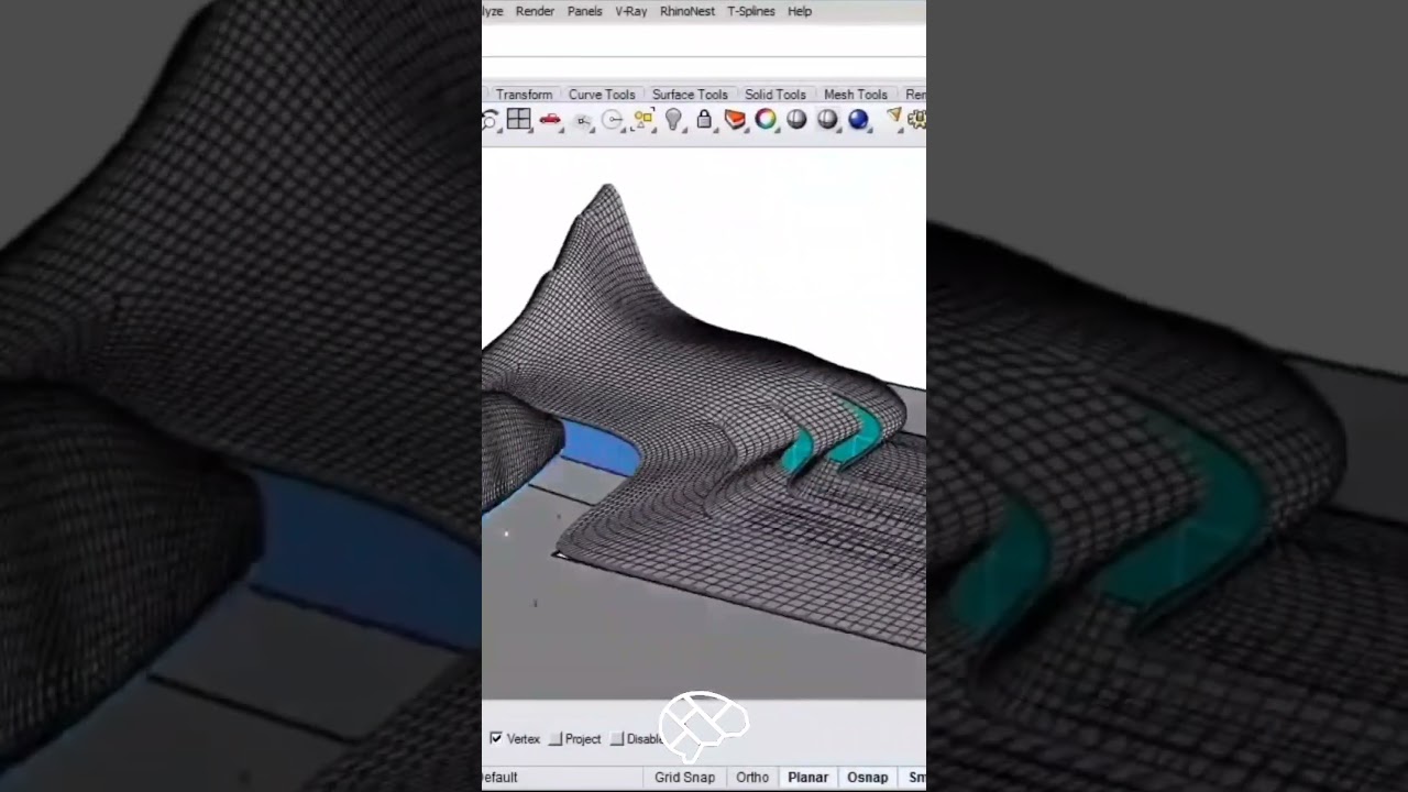 How To Model An Organic Shaped Building with Rhino + Grasshopper #parametricdesign