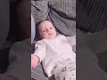Baby doing abs. Funny baby video. Cute baby girl. 5 months old.