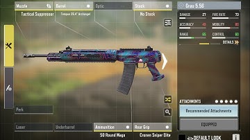 Grau 5.56 is Secretly META in COD Mobile: BEST Grau Gunsmith CODM