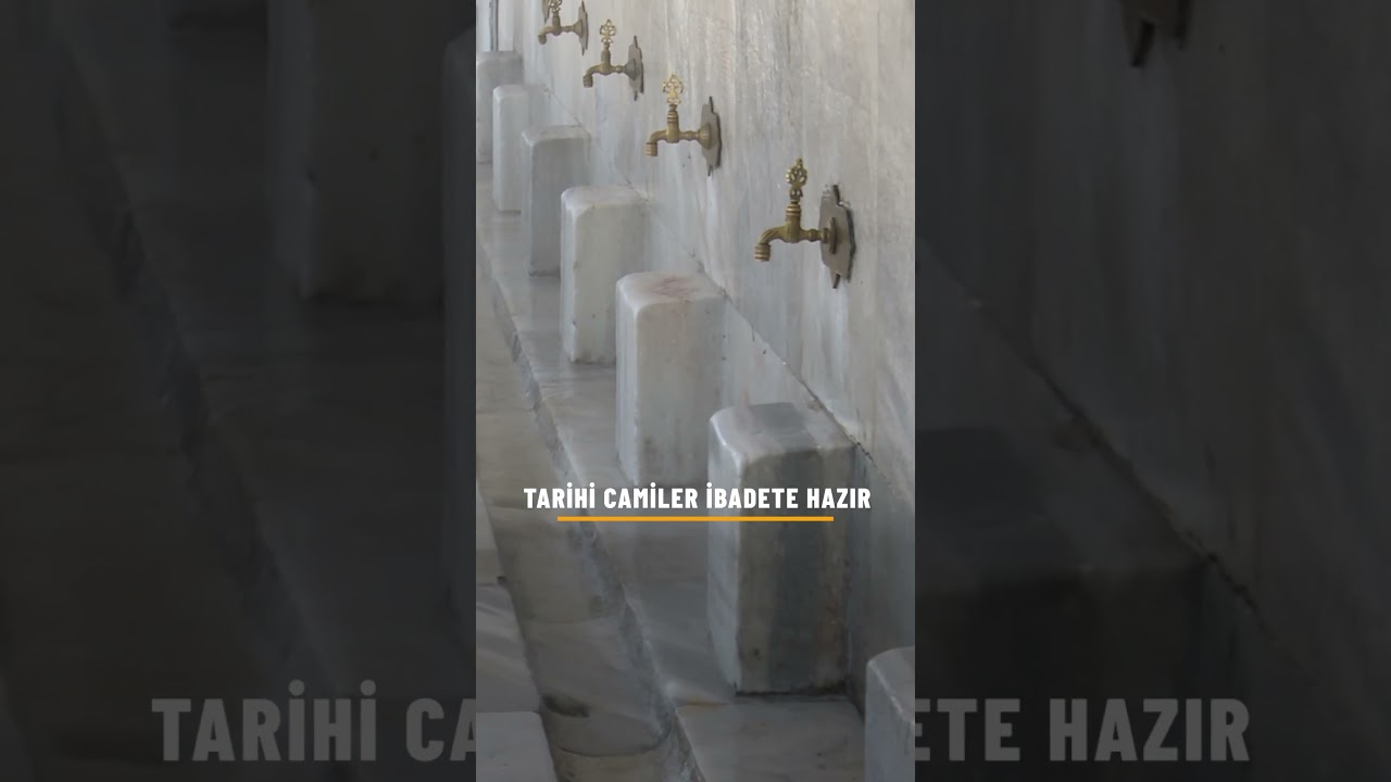 📌Tarihi camilerimizi Ramazan ayına hazırladık.