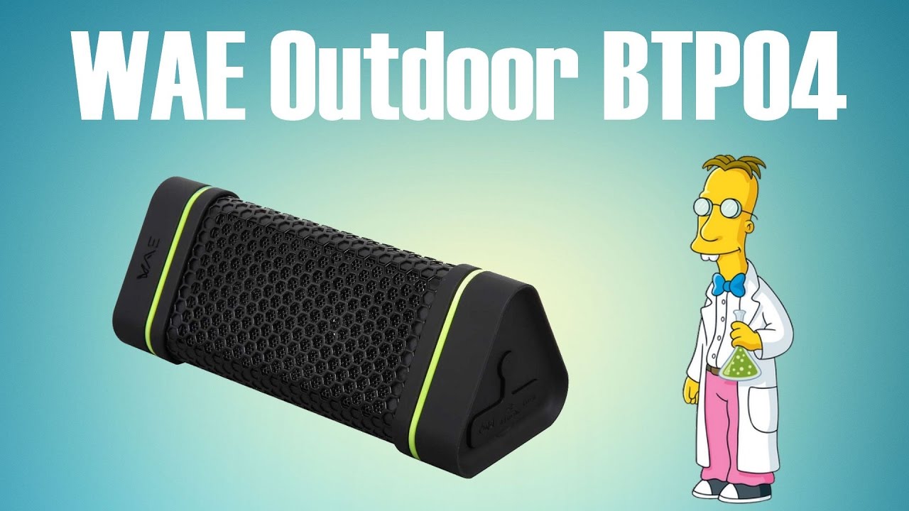 Enceinte Portable WAE Outdoor BTP04 