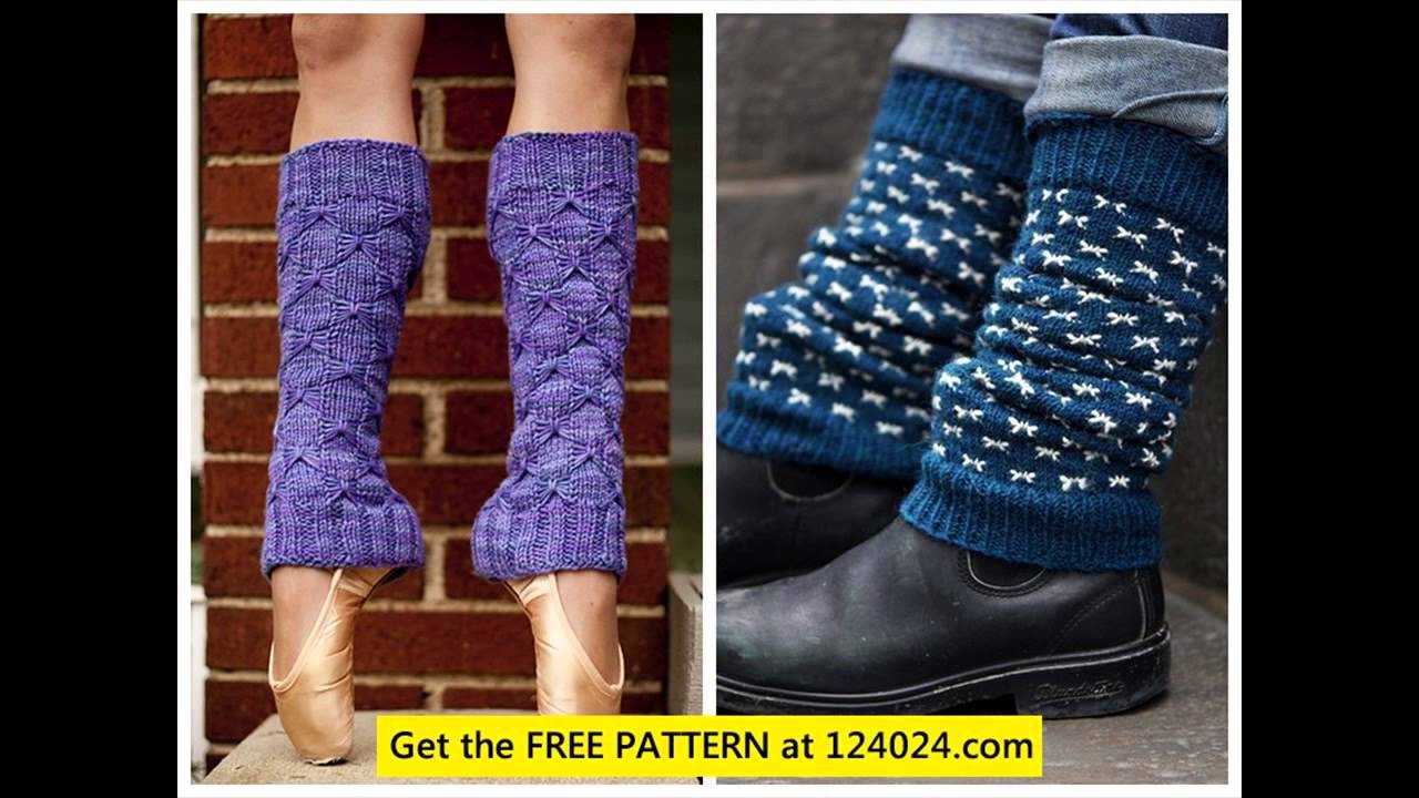 leg warmers knitting pattern YouTube