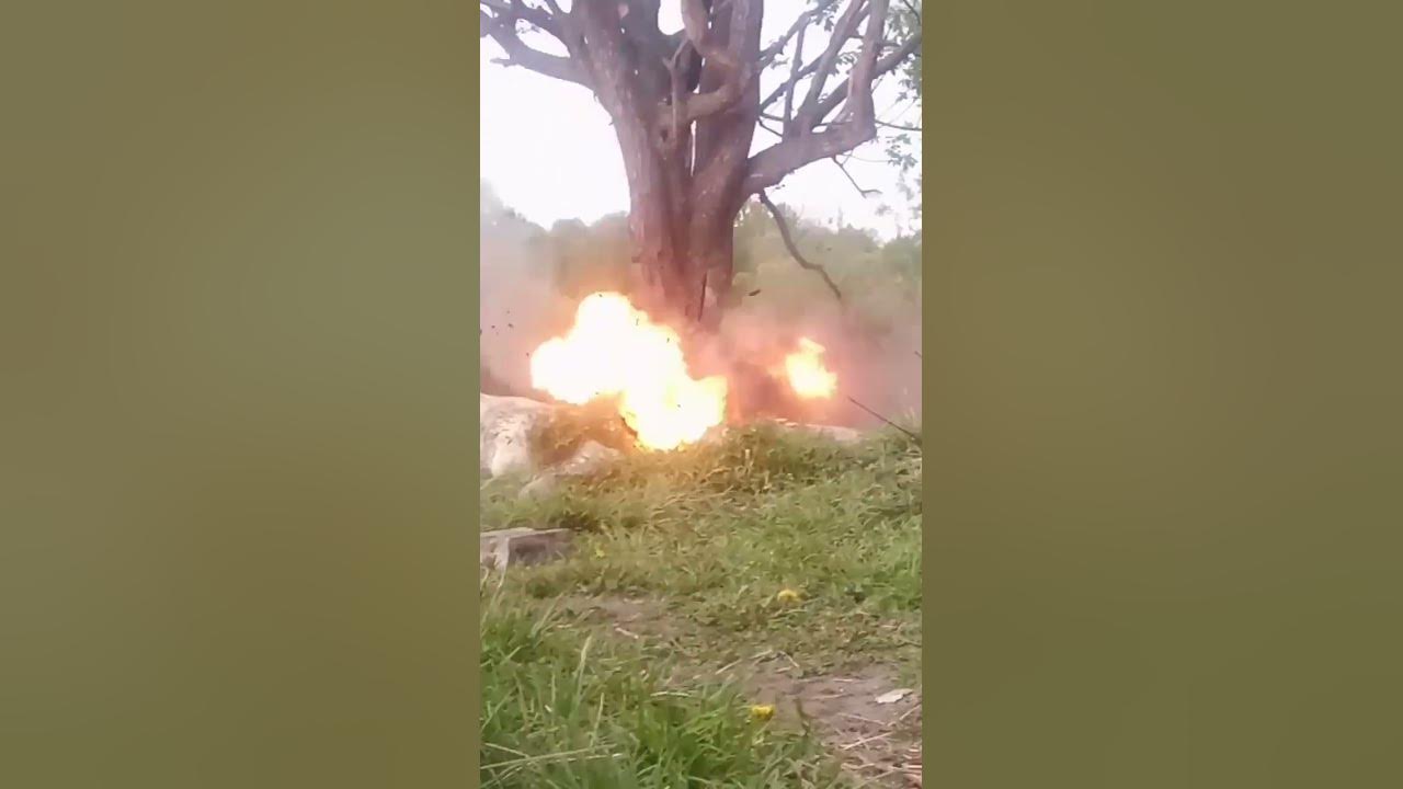 балон с краской - YouTube