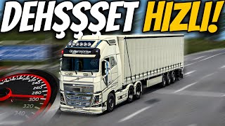 LAANNN !!! 12,5 DAKİKADA CALAIS  DUISBURG  DEHŞET HIZLI 150 KM/H +++ | ETS 2 TRUCKERSMP