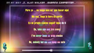 [ EDM Kara Easy ] ❋  On My Way ❋ Alan Walker, Sabrina Carpenter & Farruko [ Beat ] by Melody 45 views 5 years ago 3 minutes, 26 seconds