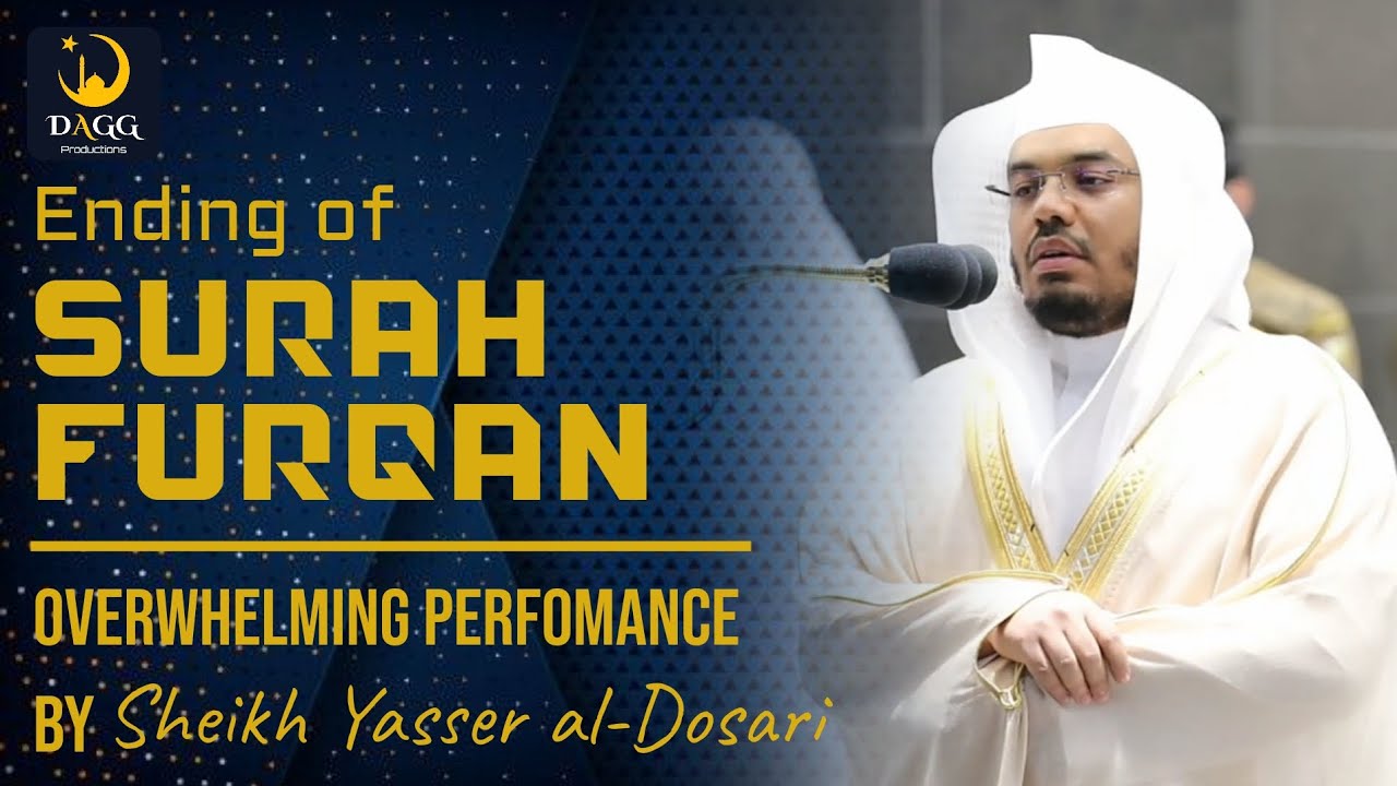 Overwhelming Performance | Sheikh Yasser al-Dosari - YouTube
