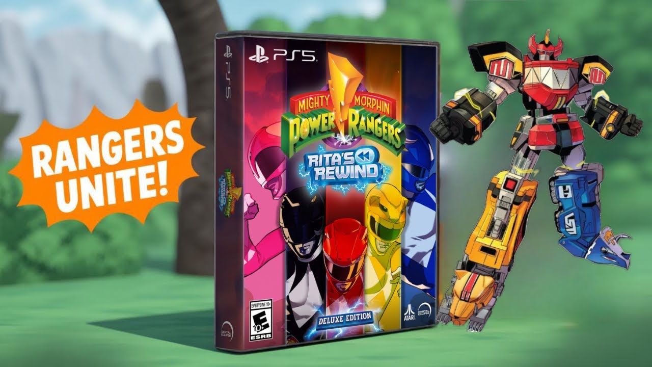 Mighty Morphin Power Rangers: Rita's Rewind Deluxe Edition – PS5 – Nuovo Sigillato – PAL