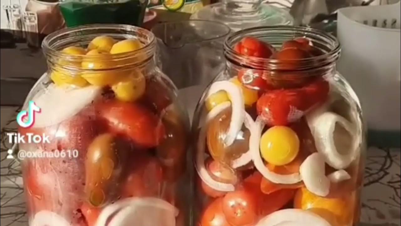 Помидоры без заморочек. Лентяйкам и новичкам рецепт понравится! - YouTube