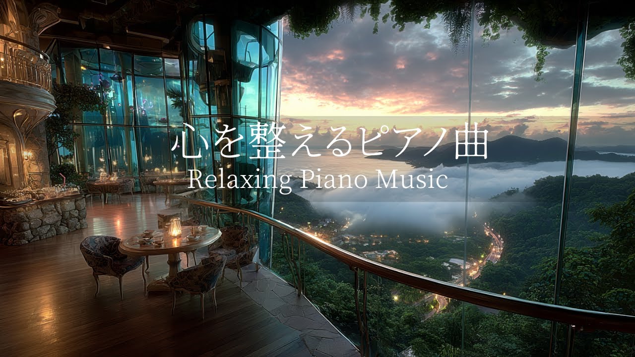 【心を整えるピアノ曲】途中広告なし｜自律神経を整える｜夜の一人時間に聴くピアノ曲｜心を落ち着かせる心地よく前向きなメロディー🌿432Hz癒しの波動