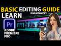 How I Edit my Videos in Adobe Premiere Pro | Basic Learning | JUST in 15 MINUTES! 🔥