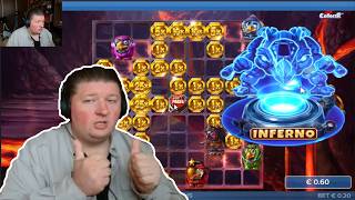 ŽAIDŽIAM SU "PIROTS 4" INFERNO ŽAIDIMU | ONLINE CASINO