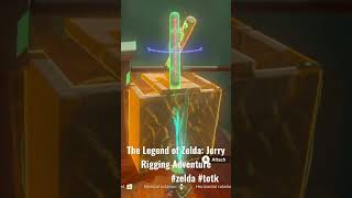 #zelda #tearsofthekingdom #viral Zelda Tears of the Kingdom is just a Jerry Rigging Sim 😂