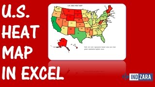 U.S. Geographic State Heat Map - Excel Template - v2 - Product Tour screenshot 2