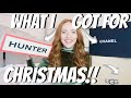 WHAT I GOT FOR CHRISTMAS 202!! Chanel, Jo Malone, Ugg and so much more!! - Lucy Stewart-Adams