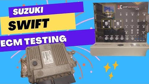 Swift on table ecm testing kay Ecu tester #zameerahmedmysore #8884433706