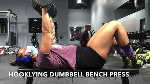 Hooklying DB Bench Press