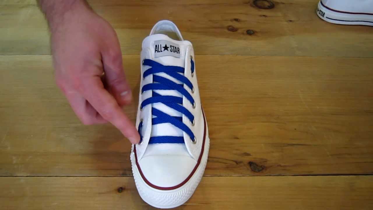 cool ways to lace sneakers